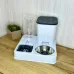 Годівниця з поїлкою Pet Automatic 2 в 1 біла • Автоматична гравітаційна годівниця Pet Automatic для котів і собак із подаванням сухого корму та води без електрики Годівниця з поїлкою Pet Automatic 2 в 1 біла • Автоматична гравітаційна годівниця Pet Automatic для котів і собак із подаванням сухого корму та води без електрики